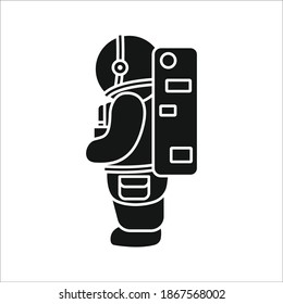 astronaut icon. space sign. Vector illustration