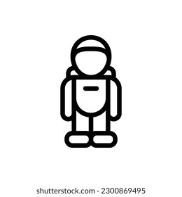 Astronaut icon vector design trendy