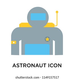 Astronaut icon vector isolated on white background for your web and mobile app design, Astronaut logo concept