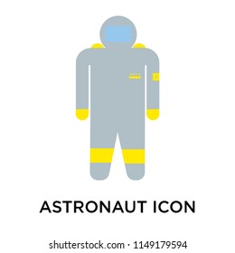 Astronaut icon vector isolated on white background for your web and mobile app design, Astronaut logo concept