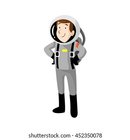 Astronaut illustration