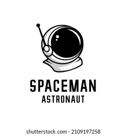 astronaut illustration vector on white background