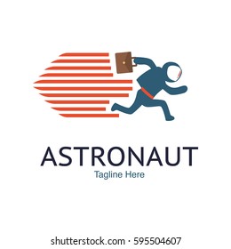 Astronaut kid illustration