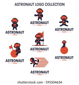 Astronaut kid illustration