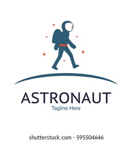 Astronaut kid illustration