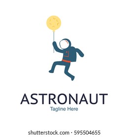 Astronaut kid illustration