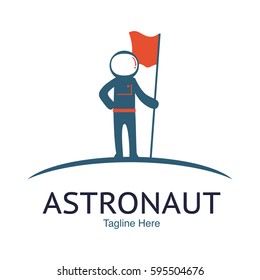Astronaut kid illustration