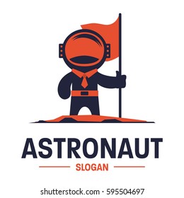 Astronautenkinderillustration