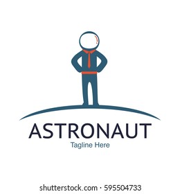 Astronaut kid illustration