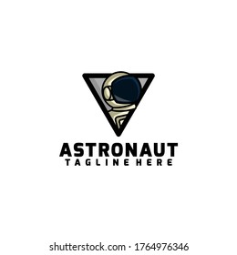 Astronaut logo concept vector. Spaceman logo template