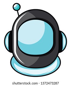 Astronaut logo for gaming illustration vector on white background 