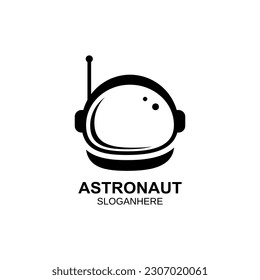 astronaut logo, astronaut helmet, perfect for mascot, icon, logo, etc.