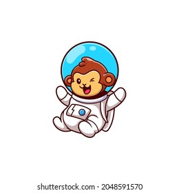logo astronauta elegancia simple y limpio