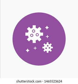 Astronaut, Meteor, Space. Vector Icon Template background