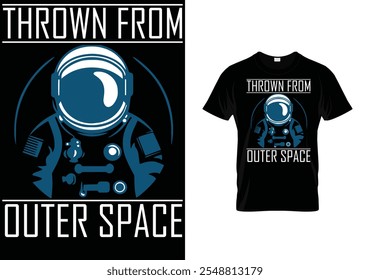 Astronaut more space galaxy concept T-shirt Design