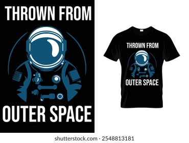 Astronaut more space galaxy concept T-shirt Design