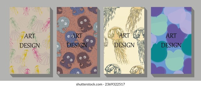 astronaut octopus surrealism psychedelic illustration  colorful vector illustration, flat style. 
