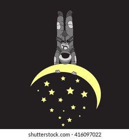 astronaut on the moon