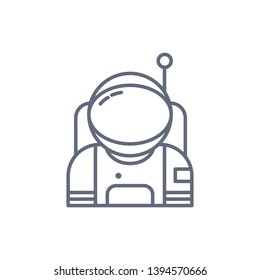 Astronaut on space Icon. Elements of space Icon. Premium quality graphic design. Signs, symbols collection, simple icon for websites, web design, mobile app