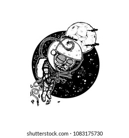 Astronaut Poster Design
