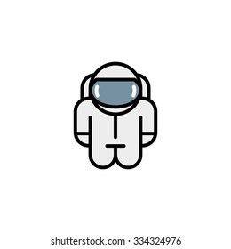astronaut robot toy. vector icons, emblem, symbol For Your Design