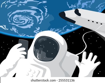 Astronaut Selfie