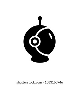 Astronaut Simple Icon Vector Design