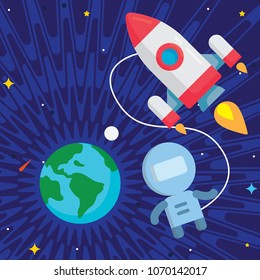 Astronaut In Space