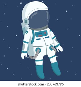 Astronaut In The Space