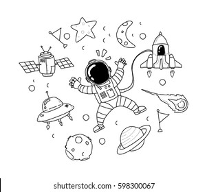 Outer Space Drawings High Res Stock Images Shutterstock