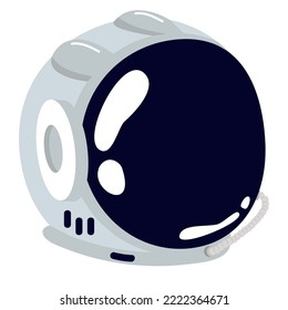 Astronaut Space Helmet Icon Sign