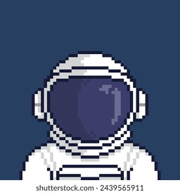 astronauta space man pixel art	