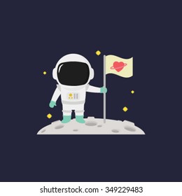 Astronaut Space In Outer Space