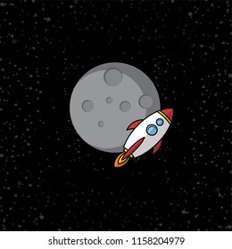 astronaut space rocket traveller