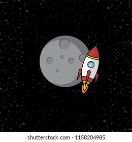 astronaut space rocket traveller