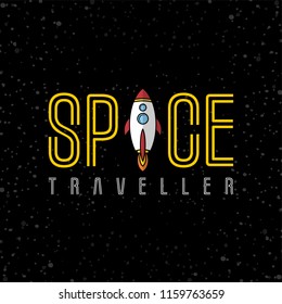 astronaut space rocket traveller
