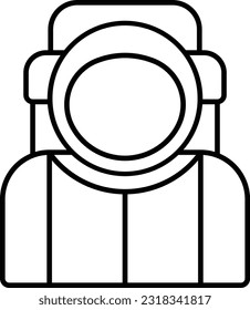 astronaut space spaceman science ios Outline