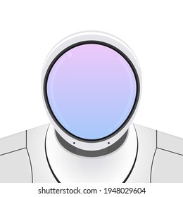 Astronaut space suit. Vector illustration.
