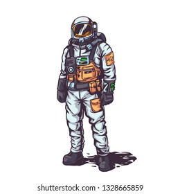 awesome astronaut lost background