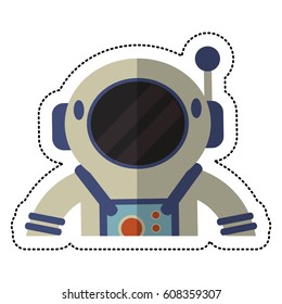 astronaut spacesuit helmet shadow