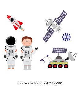 astronaut and universe