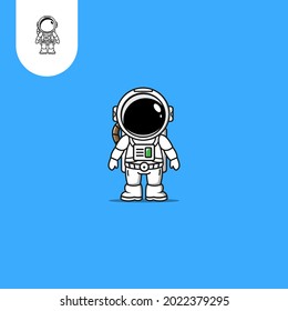Astronaut vector designPerfect use for web pattern design icon ui ux etc