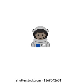 Astronaut vector flat illustration