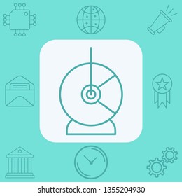 Astronaut vector icon sign symbol