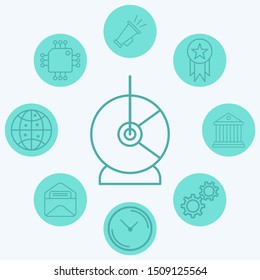 Astronaut vector icon sign symbol