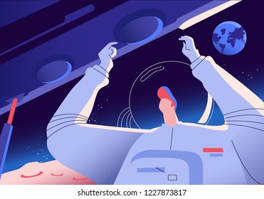 Astronaut Vector illustration