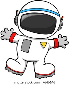 Astronaut Vector Illustration