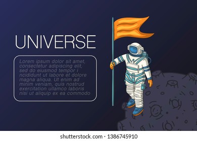 Astronaut  vector illustration