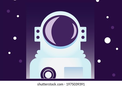 Astronaut vector illustration space boy