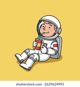 An astronaut walking slowly through a dusty alien desert.